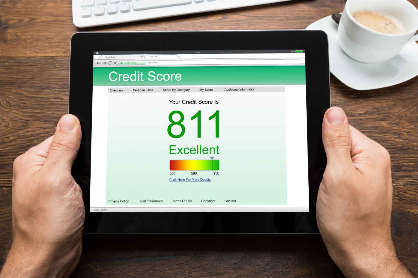 How to read your Credit Score Graphic